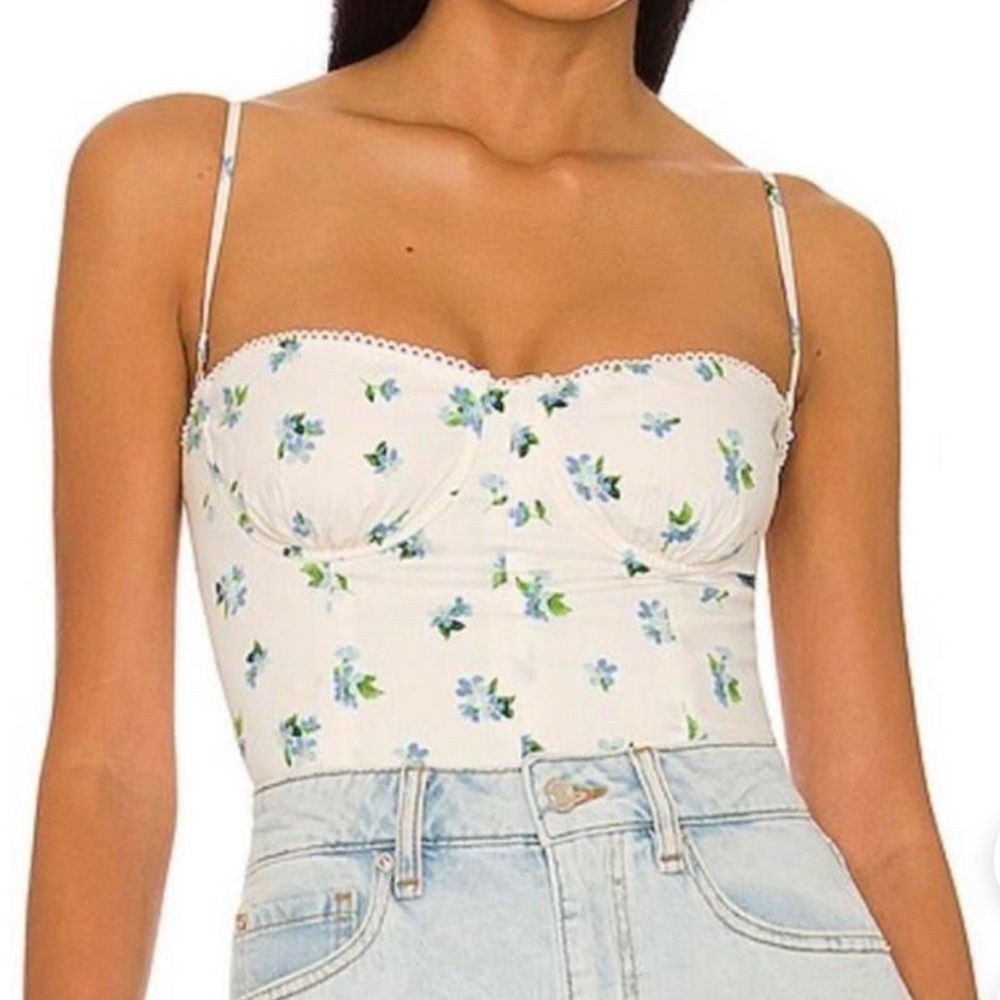 WeWoreWhat Underwire Corset Top